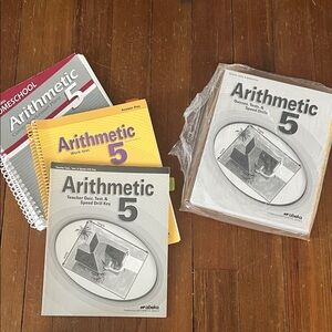 Arithmetic 5 Homeschool Curriculum Set
